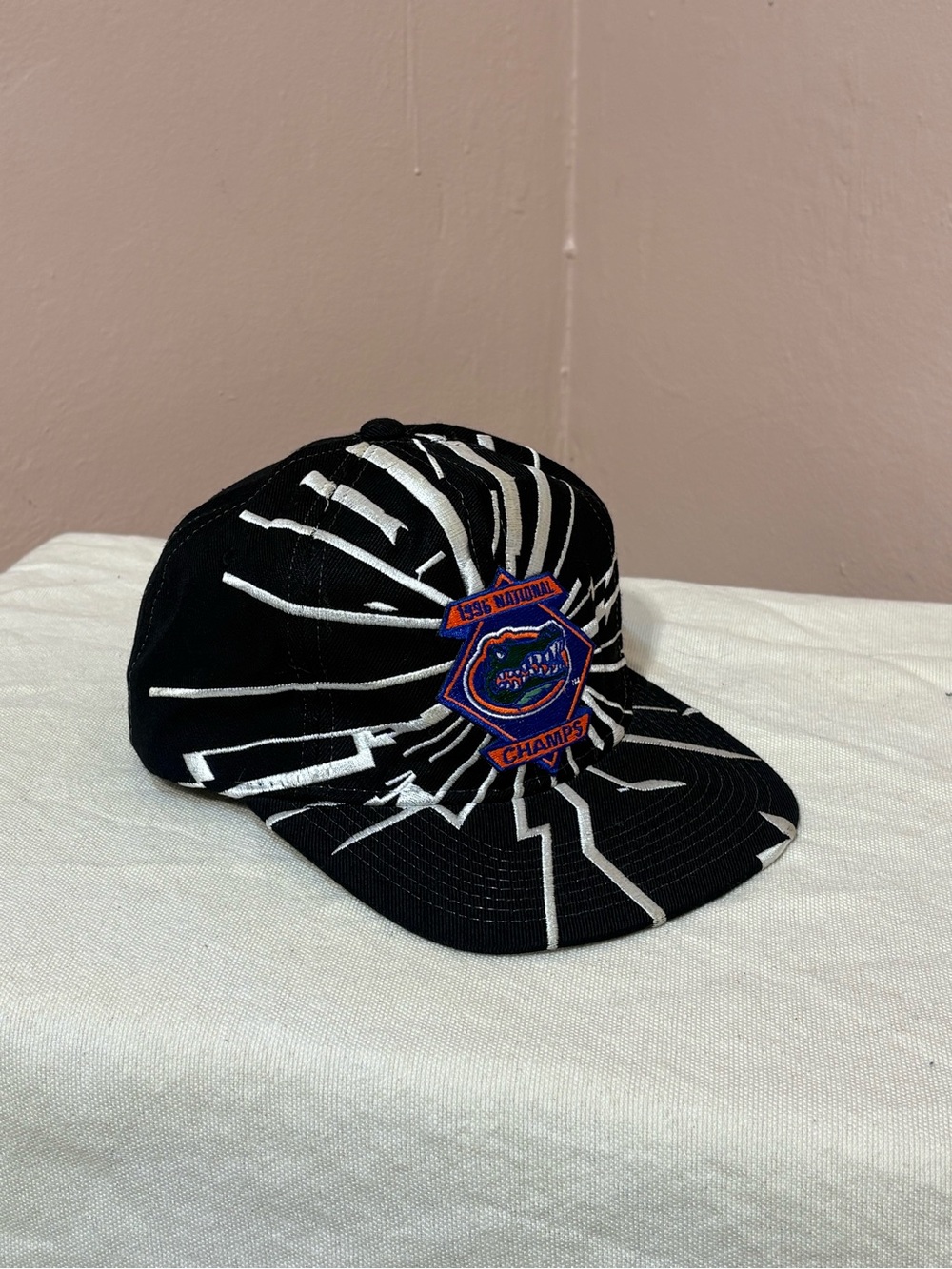 Vintage Florida Gators 1996 National Champs Starter Shatter Snapback Hat NEW